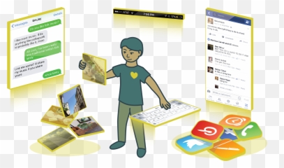 When People Dream Of Electric Sheep By Erin Barth - Dwyer Smart Device Emoji,Android 17 Human Emotions