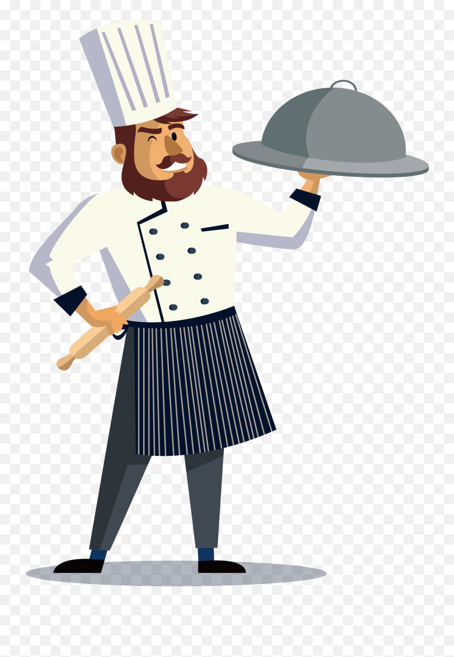 Download Chef Cook Restaurant Png Image - Multi Cuisine Chef Emoji,Italian Chef Emoticon Clipart