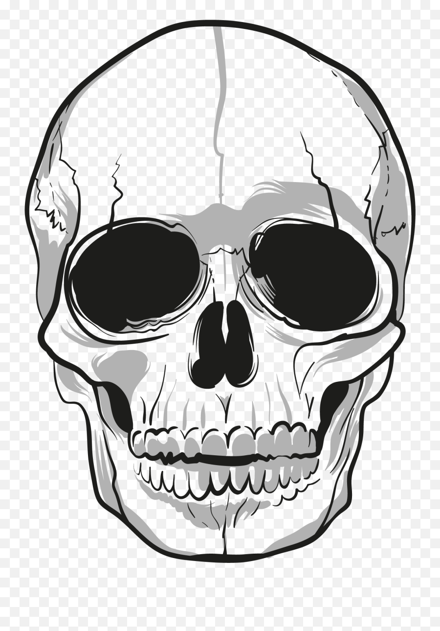 Skull Clipart Png U0026 Free Skull Clipartpng Transparent - Transparent Background Skull Png Emoji,Skull And Crossbones Emoji