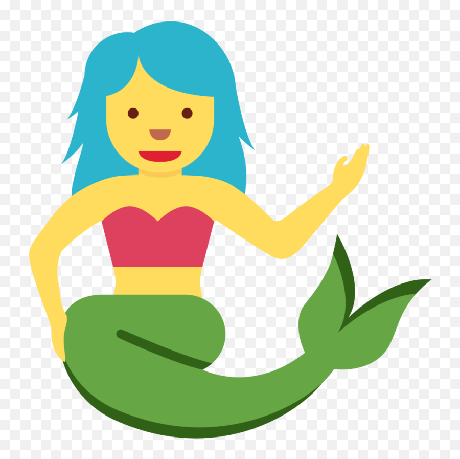 Mermaid Emoji - Woman Mermaid Emoji,Mermaid Emoji