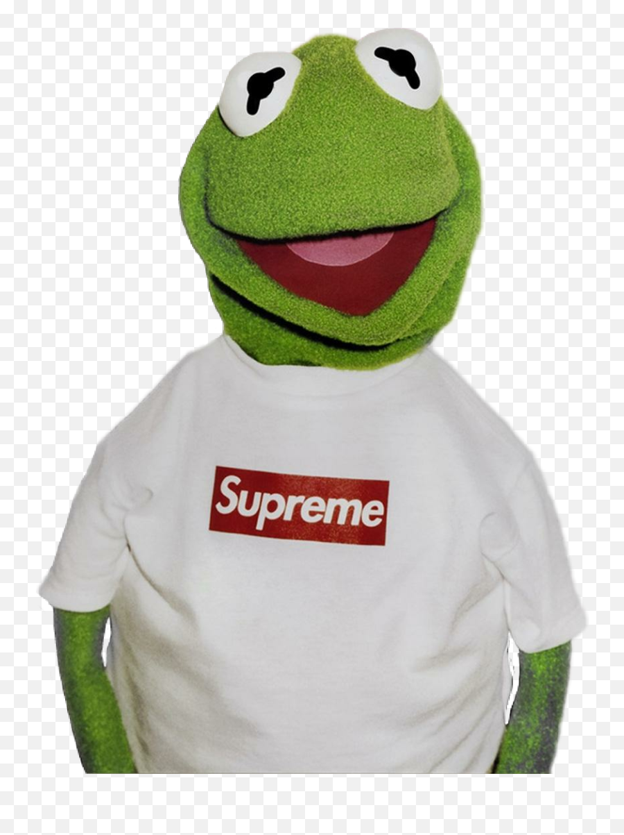 Kermit Png And Vectors For Free Download - Dlpngcom Supreme Kermit Emoji,Kermit Tea Emoji