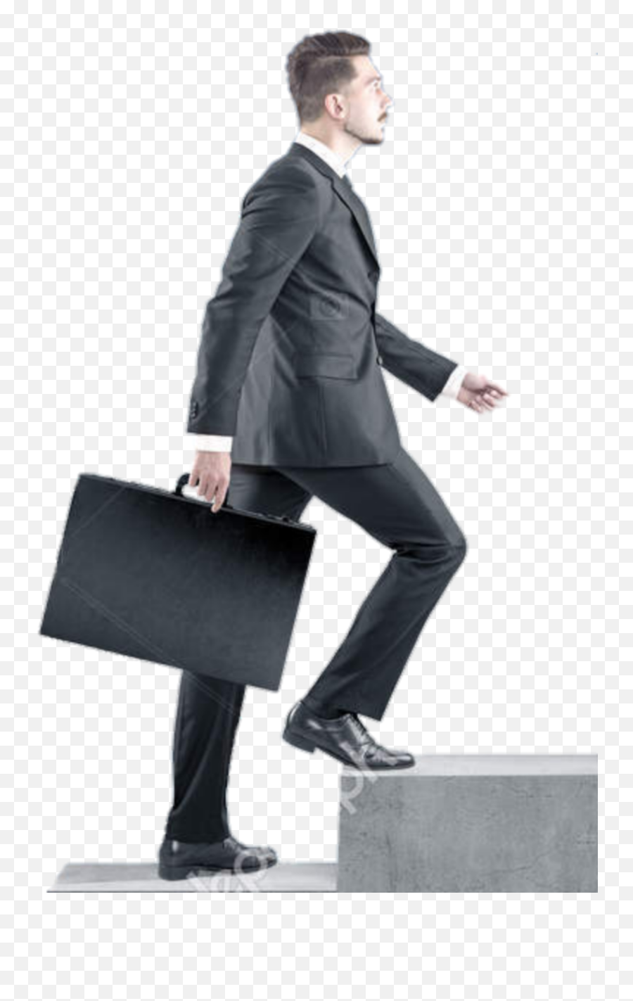 Man Staircase Climbingstairs - Man Climbing Stairs Png Emoji,Businessman Emoji