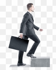 Man Staircase Climbingstairs - Man Climbing Stairs Png Emoji,Businessman Emoji