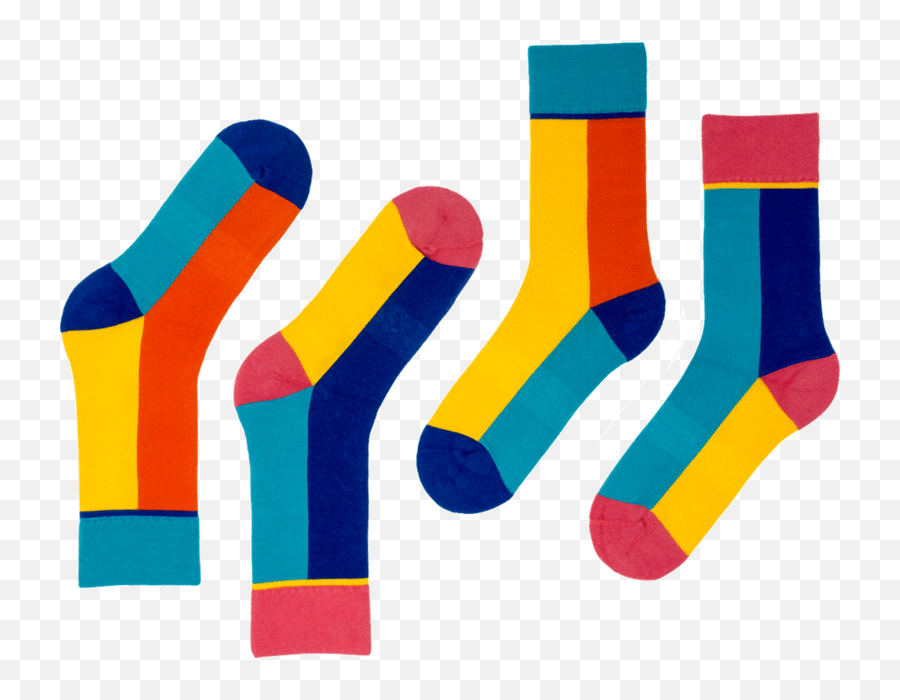 Socks Funky Socks - Dot Emoji,Mixed Emotions Multi Colored Sweater