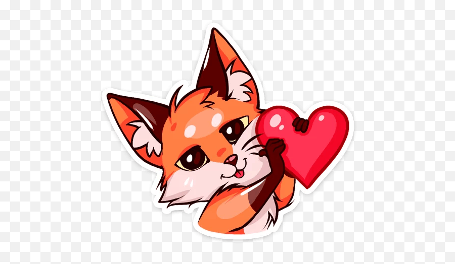 33 Ide Fox Sticker Emoji,Whatsapp Emojis Fuchs