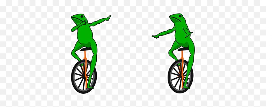 Dat Boi Cursor U2013 Custom Cursor - Dat Boi Meme Frog Emoji,3d Emoji Meme Png