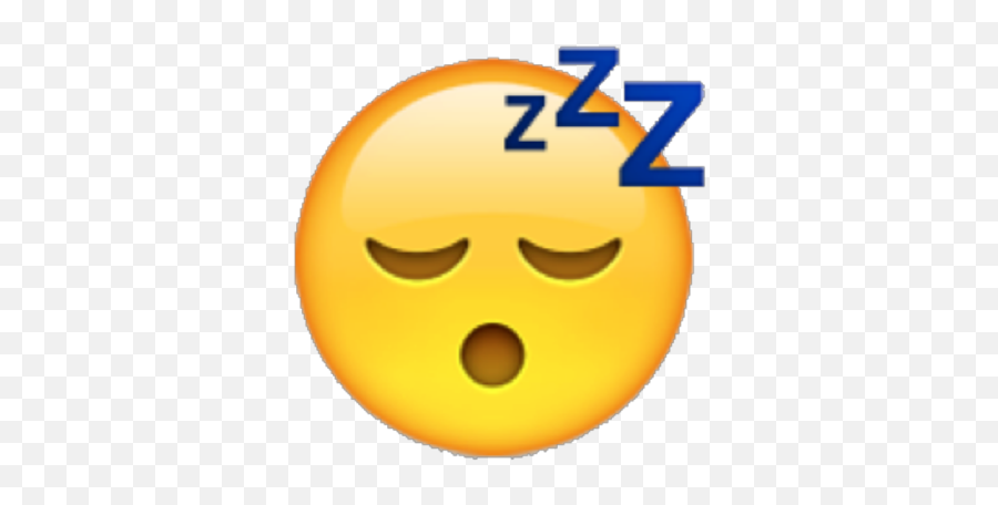 Sleeping Emoji - Snooze Emoji,Computer Processing Emoji