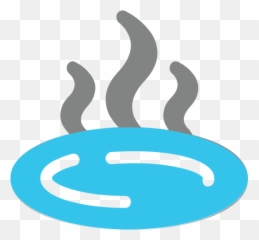 Hot Springs Id 8037 Emojicouk - Clip Art,Spring Emoji