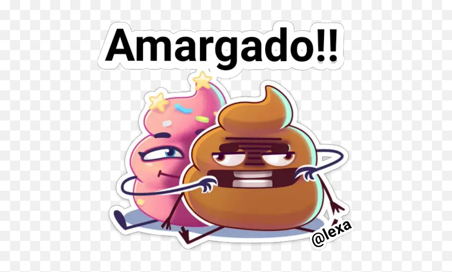 Sticker Maker - Popó U0026 Popá Amphenol Fiber Systems International Afsi Logo Emoji,Emoticons Referente A Trabalho No Whats