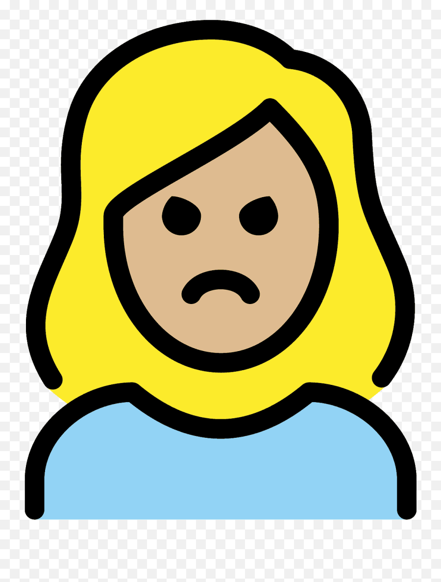 Woman Pouting Emoji Clipart Free Download Transparent,Shrugging Shouldere Emoticon