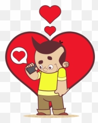 Love Boy Heart - Free Vector Graphic On Pixabay Emoji,Kawaii Emoticon Hug