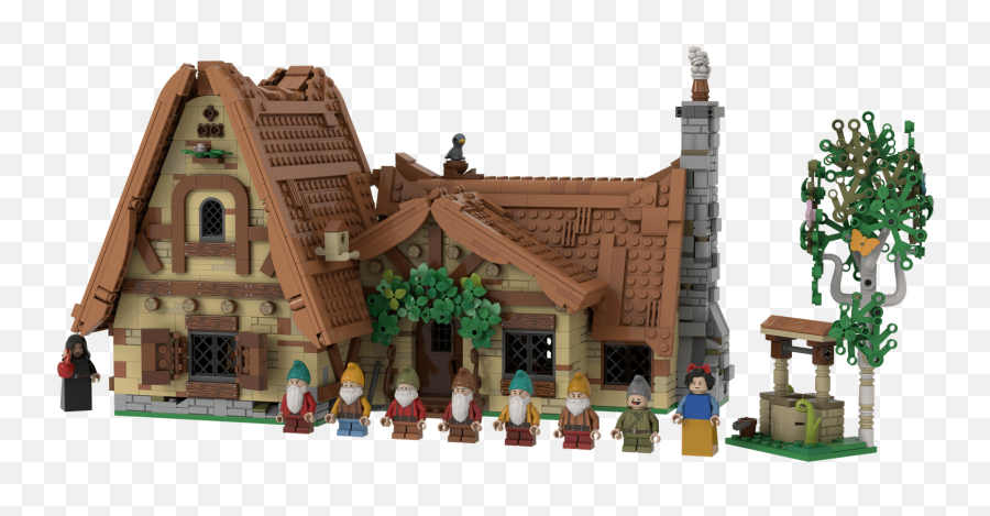 Lego Ideas The Seven Dwarfs House Lego Project Chip And Emoji,Seven Dwarfs+3 Emotions And What?