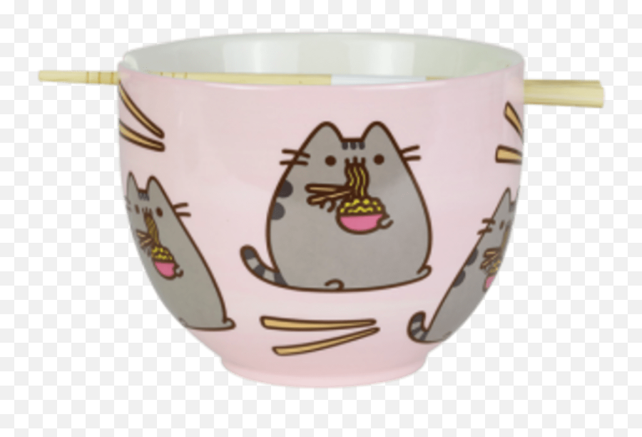 Pusheen Ramen Bowl Pusheen The Cat Emoji,Cat Emoticon Pusheen