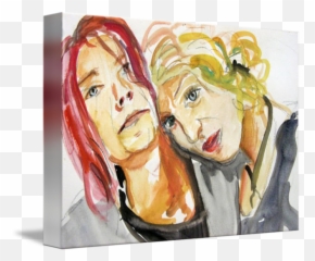 Kurt Cobain And Courtney Love By Jovanka Magana Emoji,Kurt Cobain Emotion