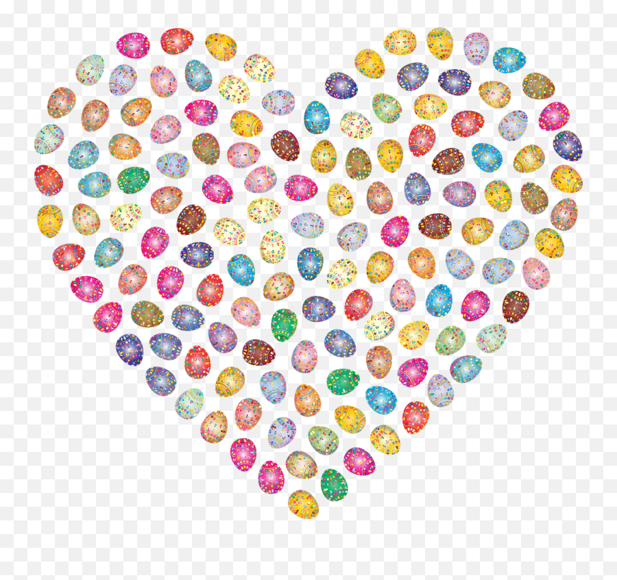 Eggs Easter Heart - Free Vector Graphic On Pixabay Emoji,Love Emoji Pictures Copy And Paste