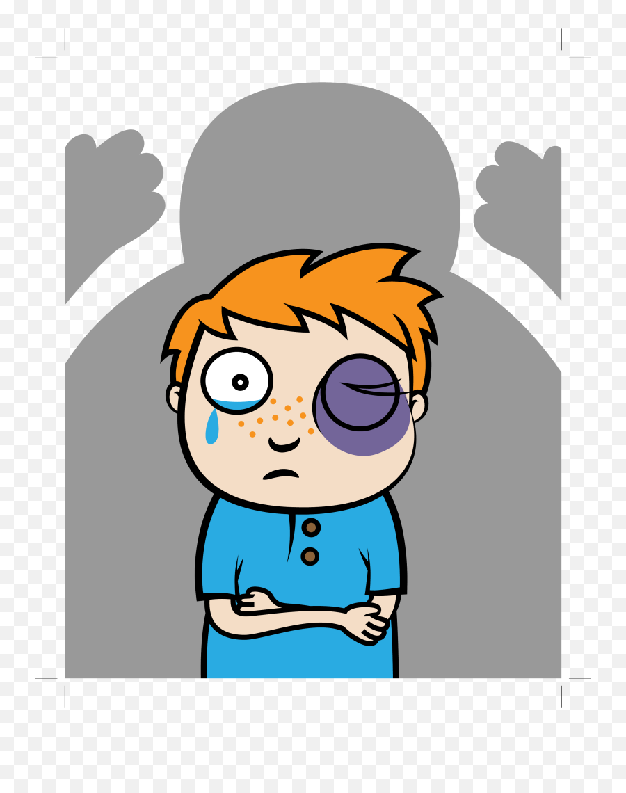 Clipart Eye Emotion Clipart Eye - Victim Of Bullying Cartoon Emoji,Hurt Emotion