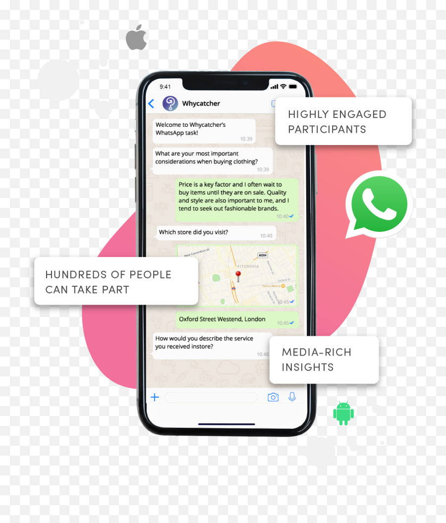 Automated Research Via Whatsapp Mobile Research Whycatcher - Whatsapp Emoji,Telling Stories With Emojis