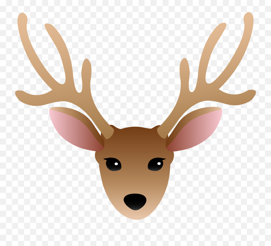 Antler Png Transparent Background Wood - Deer Clipart Head Emoji,Antler Emoji
