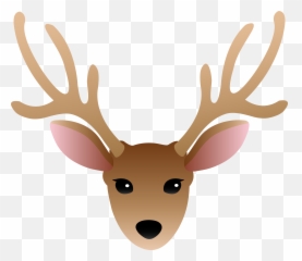 Antler Png Transparent Background Wood - Deer Clipart Head Emoji,Antler Emoji