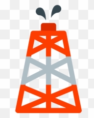 Oil Rig Icon - Drilling Oil Well Icon Emoji,Tower Emoji