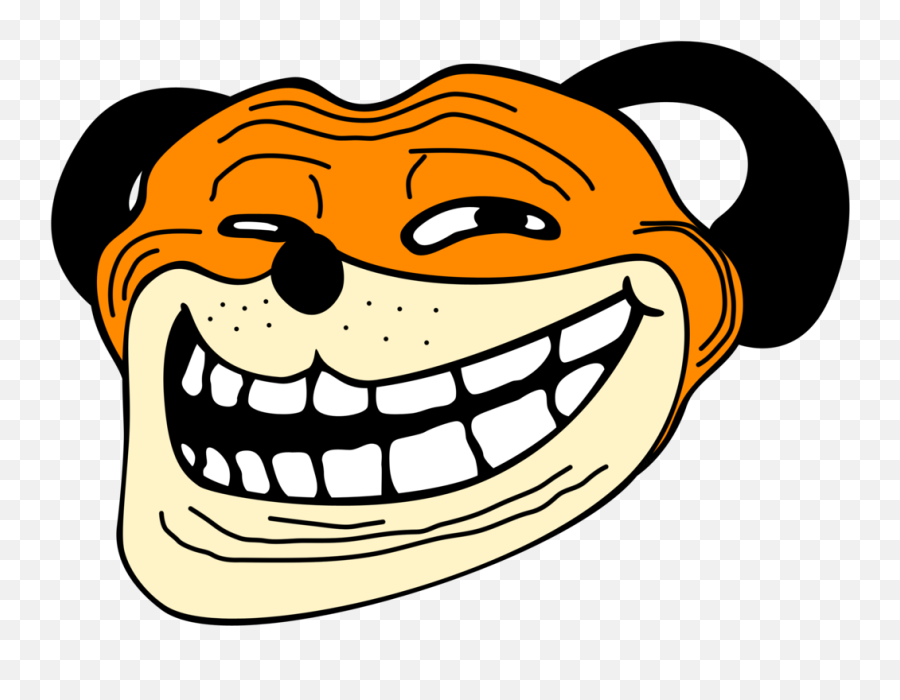 Super Mario Bros - Dog Troll Face Png Emoji,Trollface Facebook Emoticon