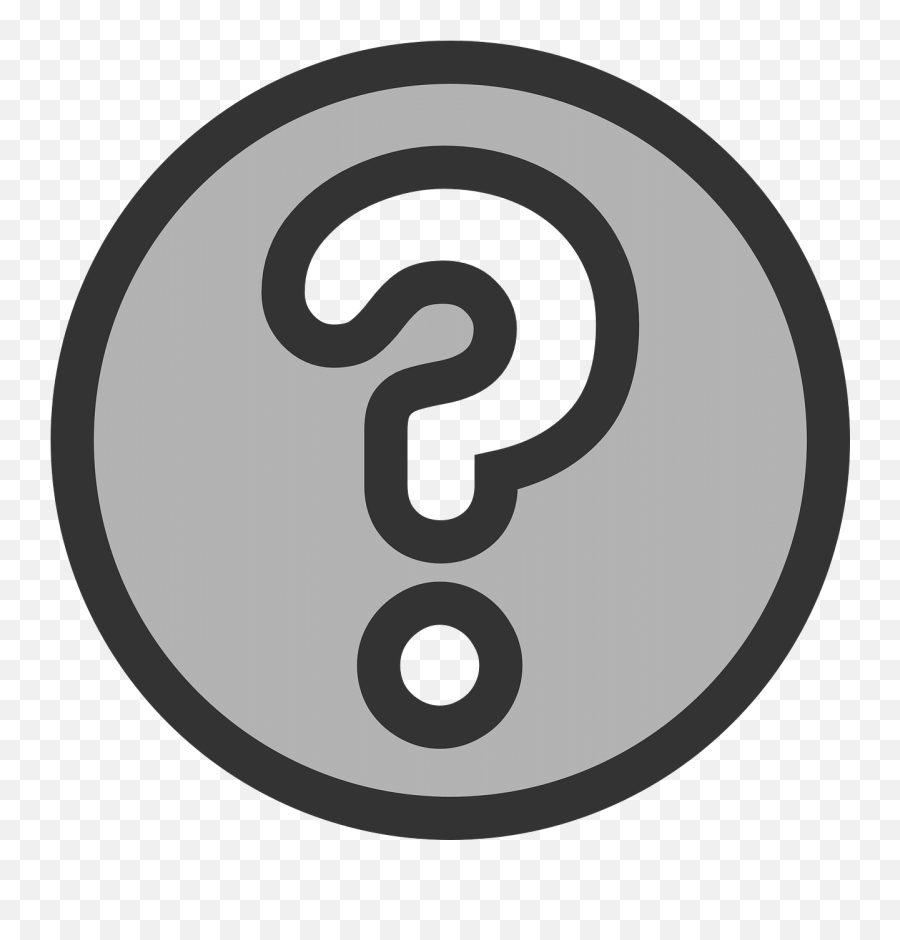 Free Question Face Cliparts Download - Question Mark Emoji,Black Diamond Question Mark Emoji