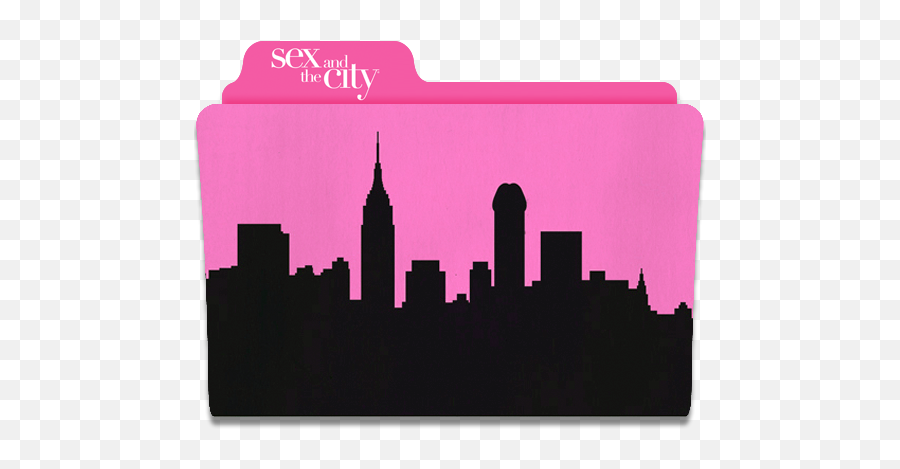 Sex And The City Folder Icon Sex And The City Iconset - Sex In The City Graphic Design Emoji,Sex Emoji Apple