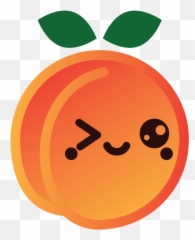Kawaii Fruit Clipart Png Image With No - Kawaii Fruit Transparent Emoji,Cute Emoticon Messages