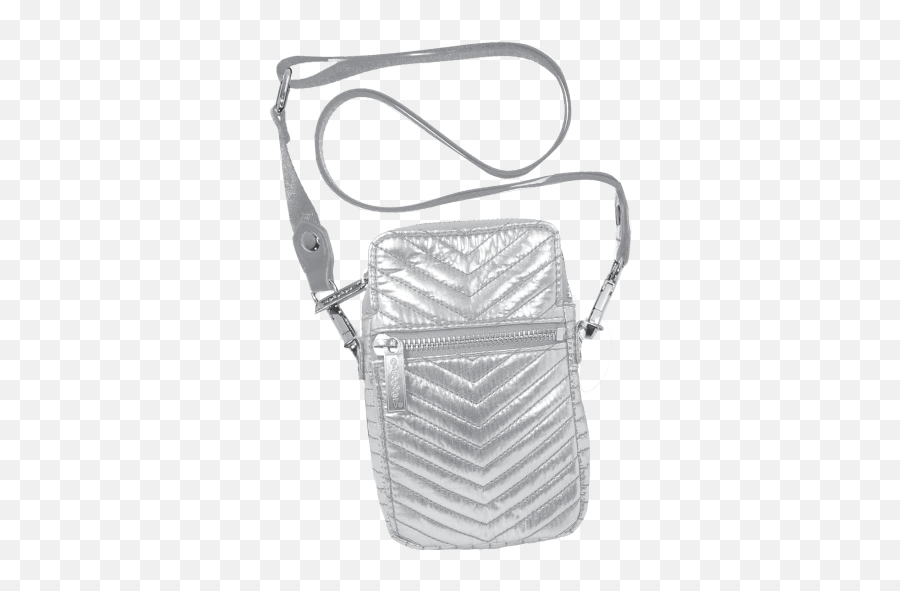 Silver Chevron Cell Bag - Handbag Emoji,Backpacks Bags Crossbody Shoulder W Emojis