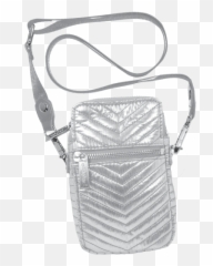 Silver Chevron Cell Bag - Handbag Emoji,Backpacks Bags Crossbody Shoulder W Emojis