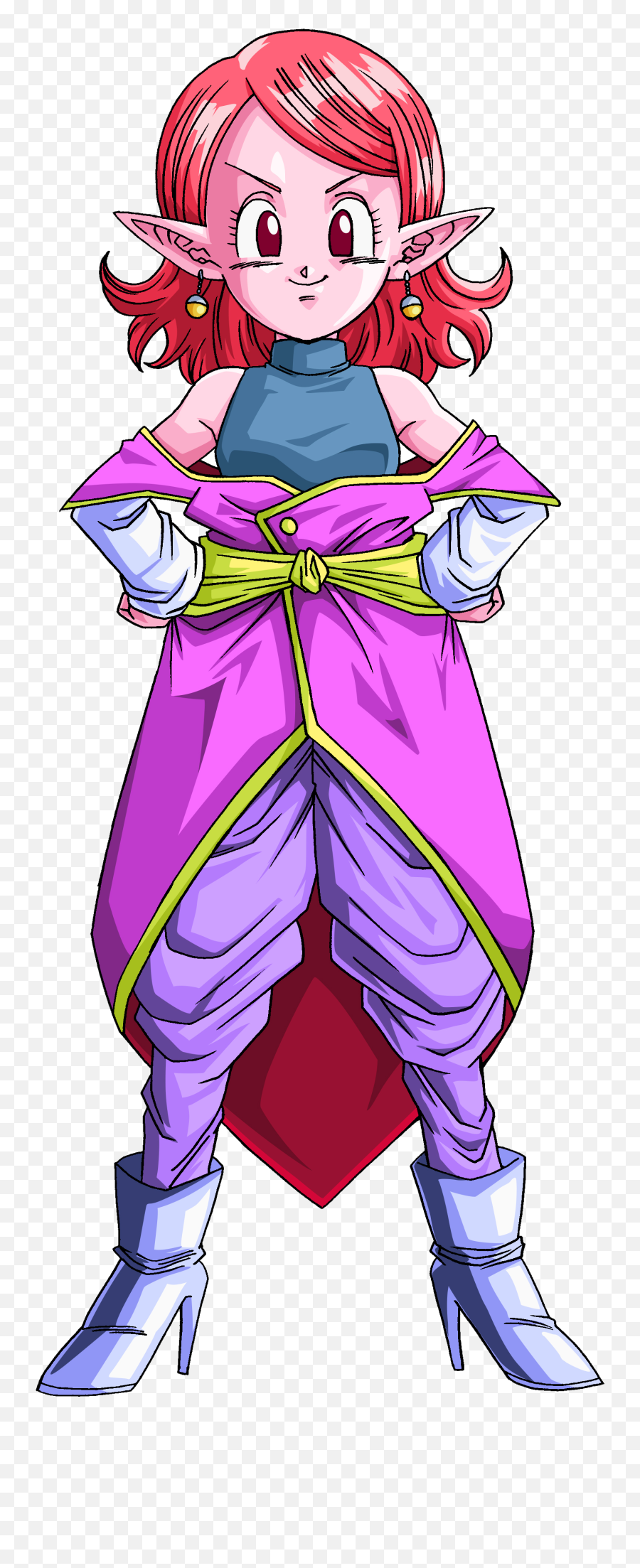 Supreme Kai Of Time Png Render Dragon Ball Xenoversepng - Kaio Shin Du Temps Emoji,Dbz Emoji