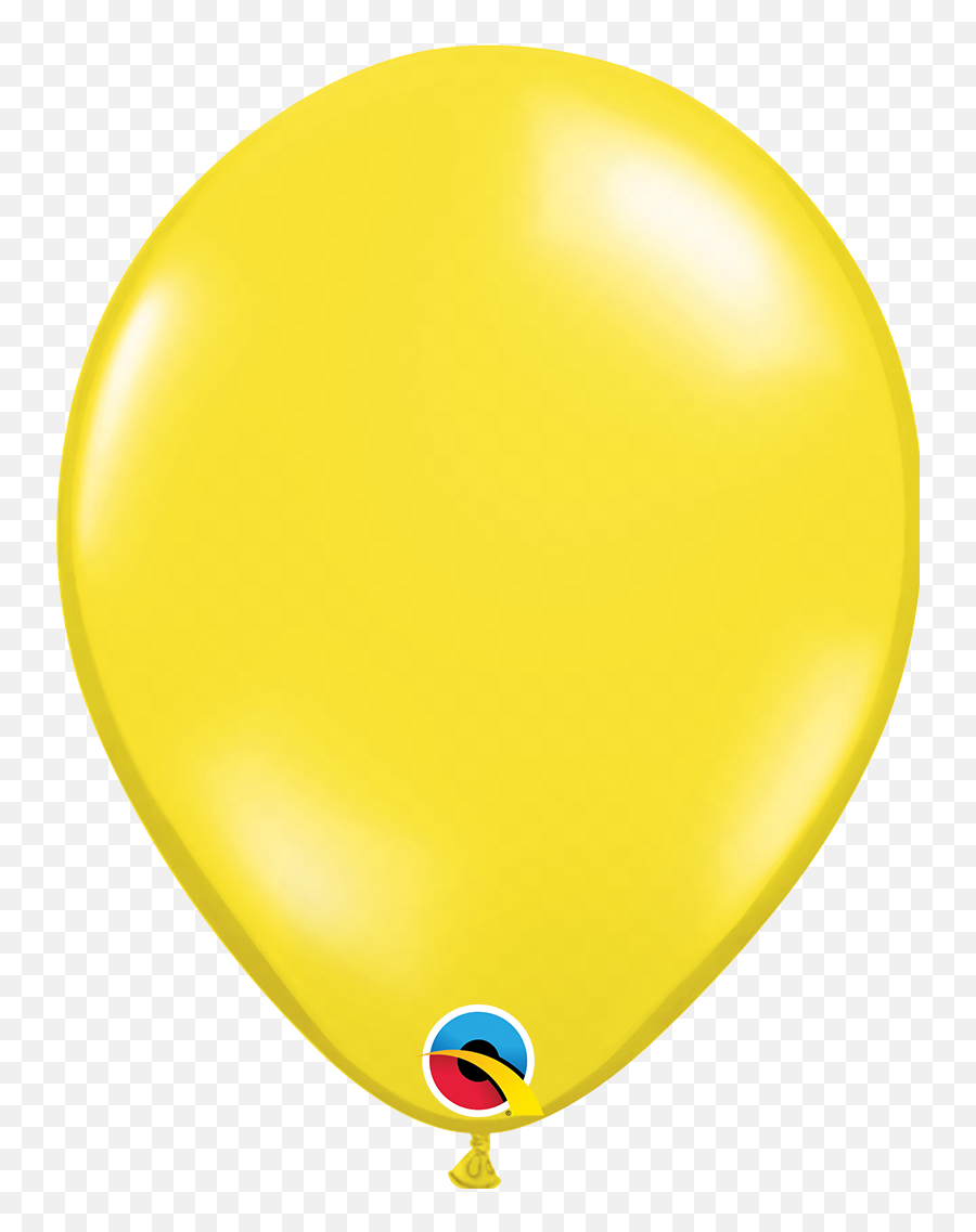 Citrine Yellow Latex Balloons By Qualatex U2013 Instaballoons - Balloon Emoji,Pastel De Los Emoji