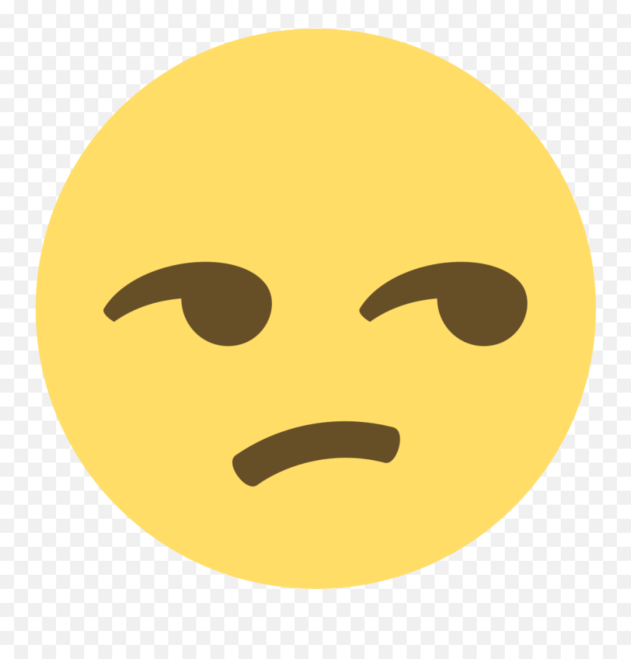 What Is A Sarcastic Emoji - Smirk Emoji Png,What Does The Sarcastic Emoticon Look Like