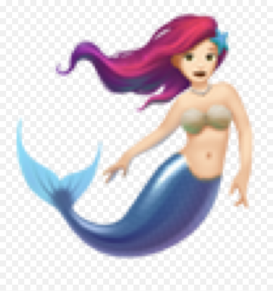 Mermaid Emoji Mermaidemoji Applemoji - Mermaid Emoji Apple,Mermaid Emoji