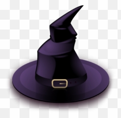 Halloween Hat Witch Hat Icon - Cartoon Witch Hat Emoji,Wizard Emoji