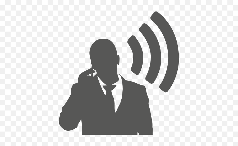 Businessman Talking Mobile Icon - Transparent Talking On Phone Png Emoji,Businessman Emoji