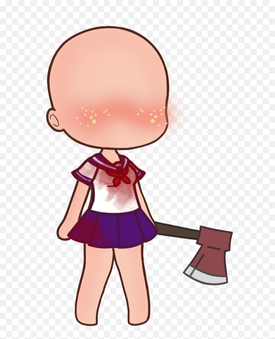 Yandere Killer Gacha Gachabody Sticker By Kawa - Girly Emoji,Murderer Emoji Yandere Killer Gacha Gachabody Sticker By Kawa - Girly Emoji,Murderer Emoji