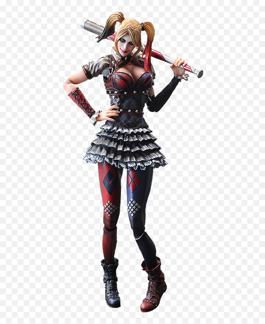 Harley Quinn Arkham Knight - Play Arts Harley Quinn Emoji,Harley Quinn Shirts All Of Her Emotions