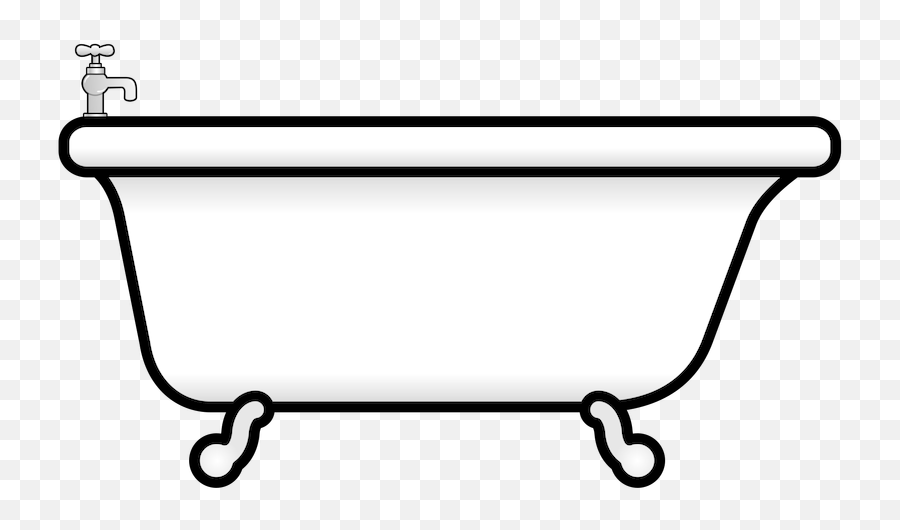 Picture - Bathtub Clipart Full Size Clipart 5591547 Empty Emoji,Bathrub Emoji