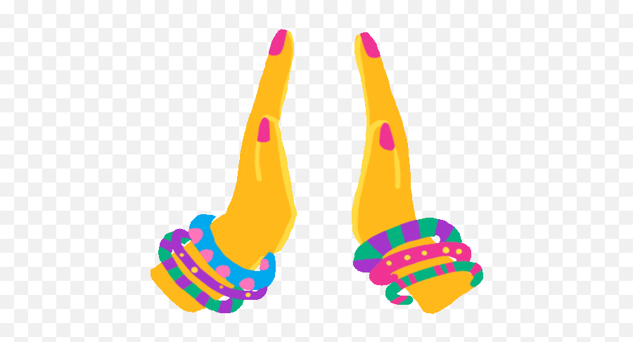 Namaste Gif - Animated Hands Namaste Gif Emoji,Yoga Nameste Emoticon