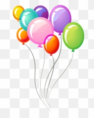Happy Birthday Vector Clipart - Birthday Balloons Printable Emoji,Emoji Like Meghan's Hat