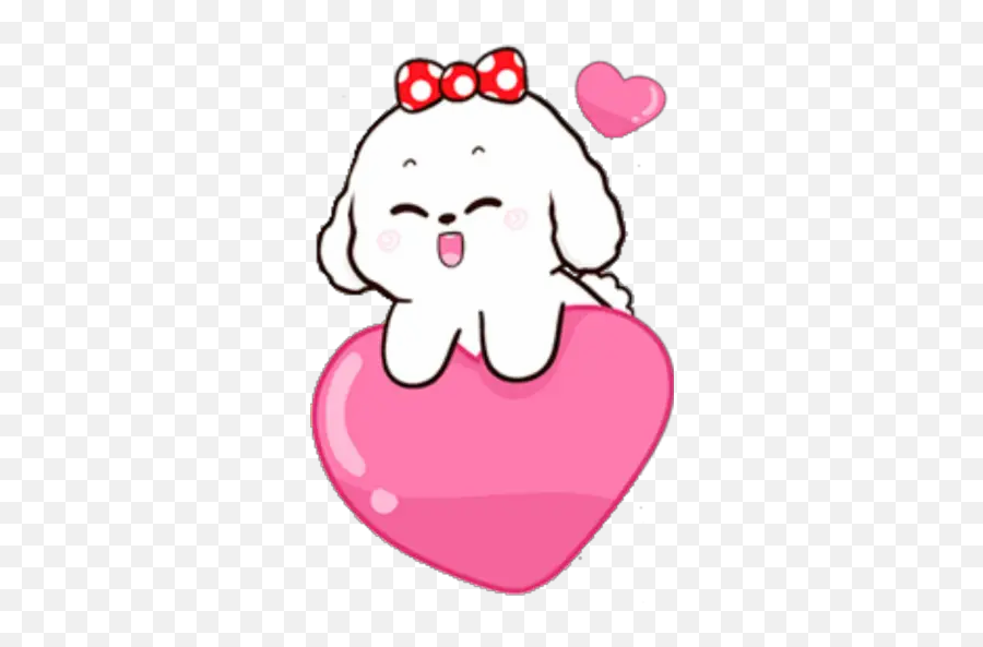 Sticker Maker - Shibung And Bingsu Love 2 Girly Emoji,Drawings Of Heart Emojis