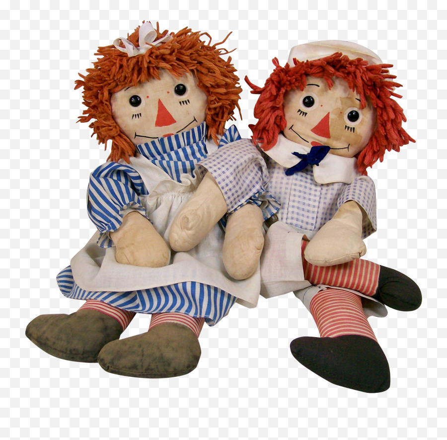 140 Raggedy Annandy Dolls By Georgene Novelties Ideas - Soft Emoji,Large Emotions Rag Doll