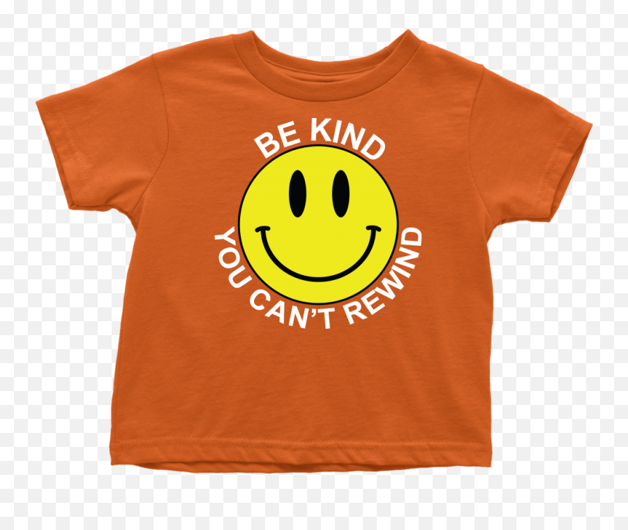 Anti - Bullying Tshirt Retro Be Kind You Canu0027t Rewind Happy Emoji,Anti Emoticon