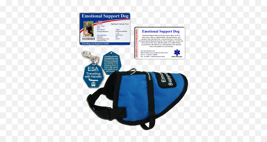 Small Emotional Support Dog Vest Starter Kit Activedogscom Emoji,Emotion Bag