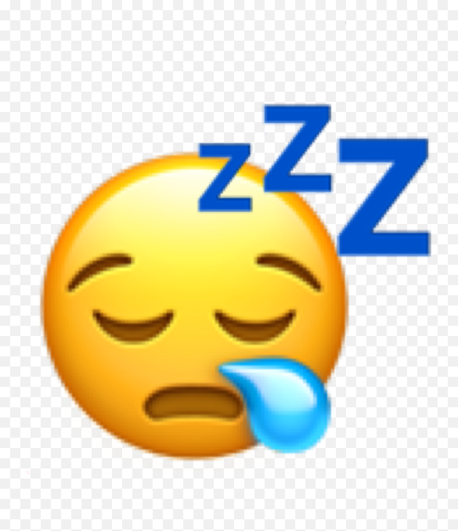 Zzz Bored Sleep Snot Emoji Ugh Sticker By Evie22 - Happy,Sleeping Emoji