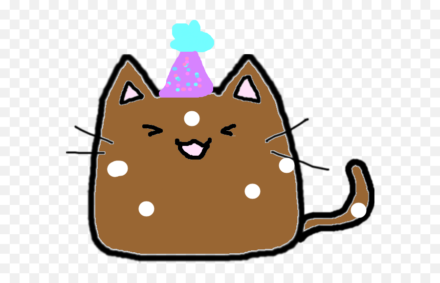 Pusheen Party Hat Cheaper Than Retail Priceu003e Buy Clothing Emoji,Cat Emoticon Pusheen