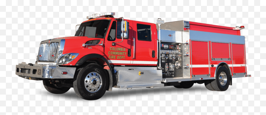 Download Columbia Sd Fire Truck - Columbia Full Size Png Emoji,Fire Truck Emoji