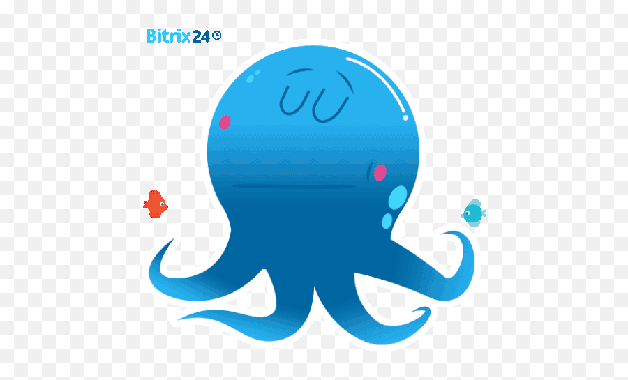 Bitrix24 Octopus Sticker - Bitrix24 Octopus Bitrix24office Emoji,Octupus Emoji