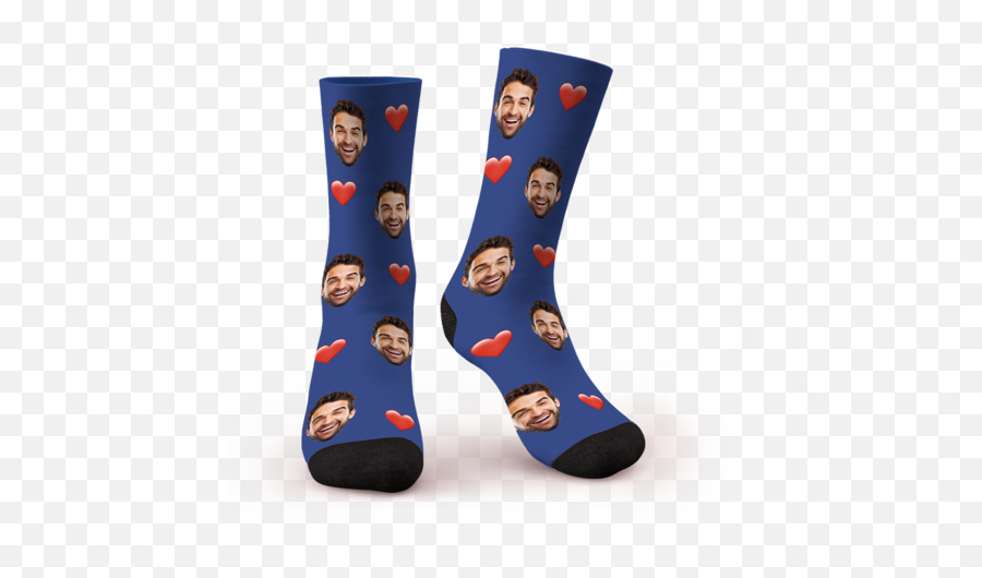 Men - Unisex Emoji,Peach Emoji Socks